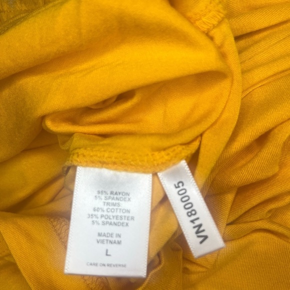 NWT New York & Company Belted Square Neck Romper Size L - Picture 5 of 7